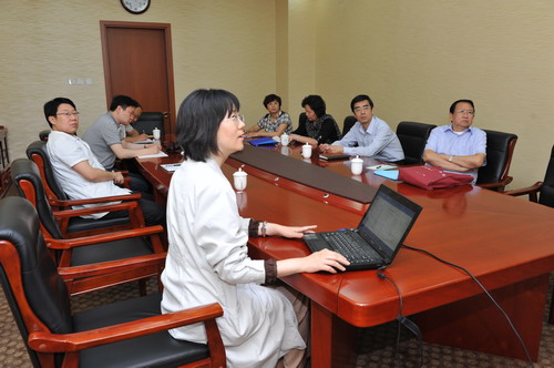 市局直属医疗机构财务管理部门到我院调研